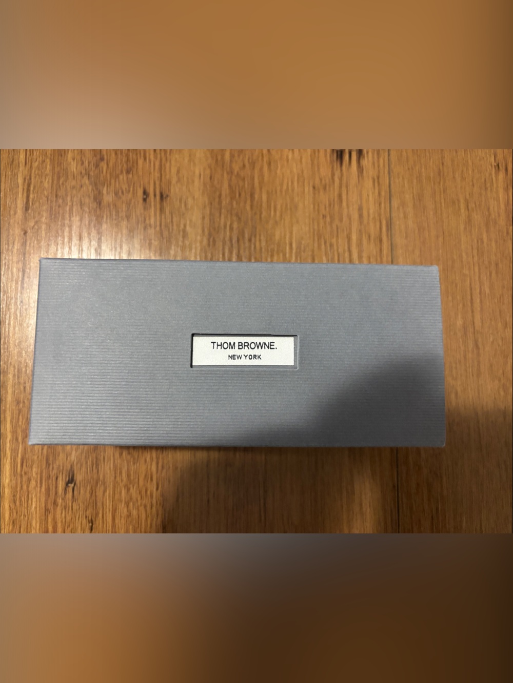Thom Browne Gray Eyewear Accessory Box